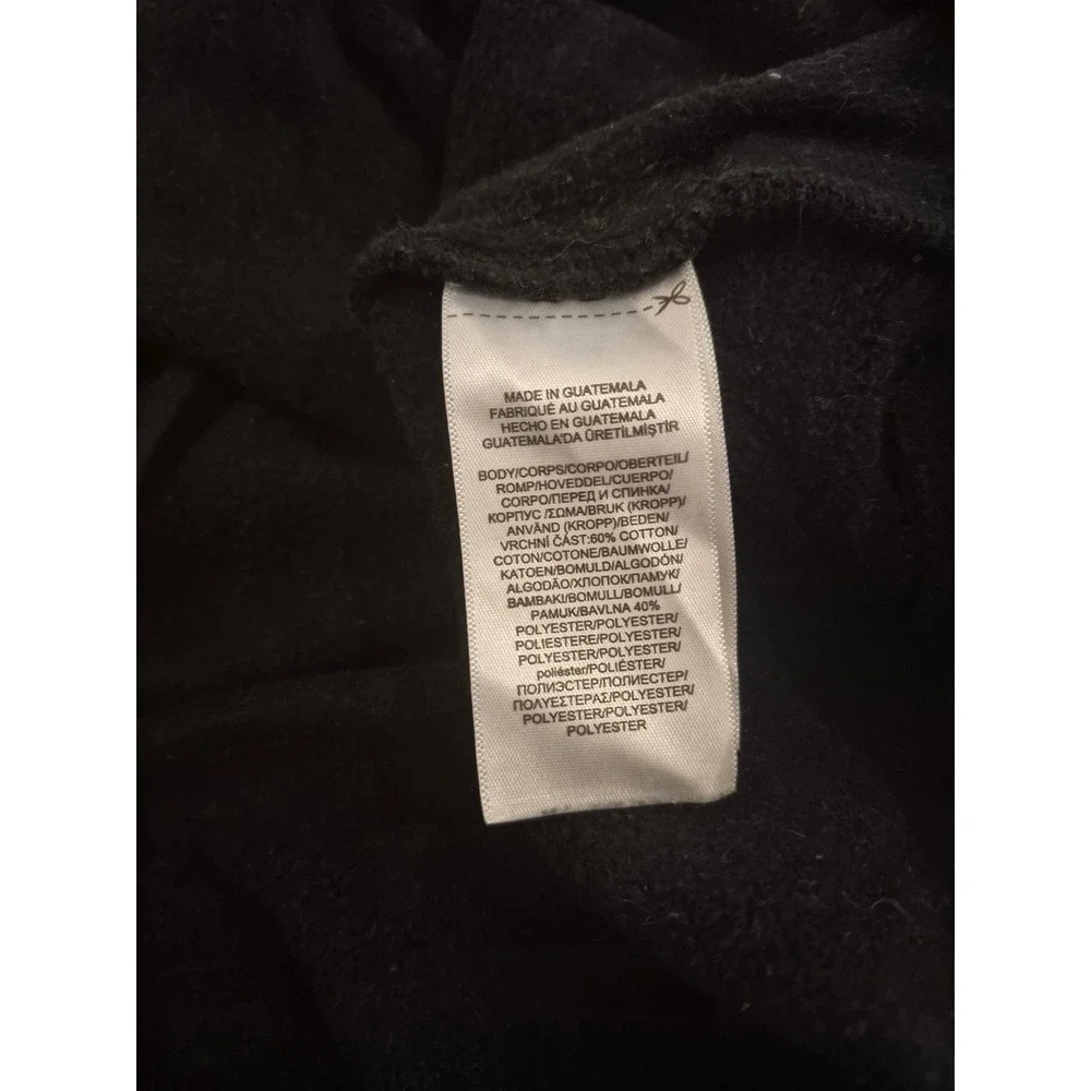 Polo Ralph Lauren POLO BEARD Men's Black Hoodie Fleece 2XLT Cocoa Beard Graphic